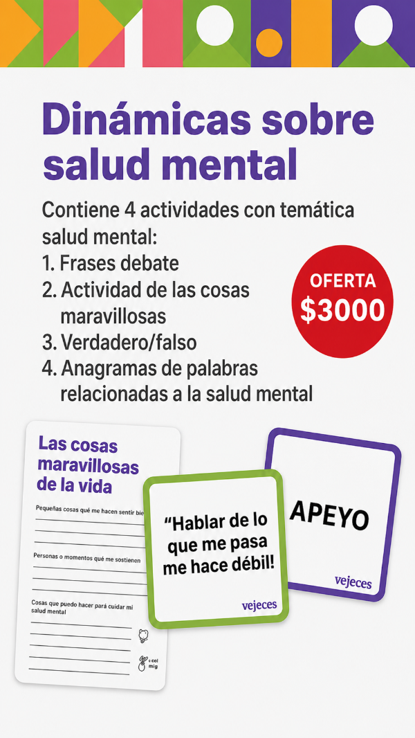 Producto - Dinámicas sobre salud mental