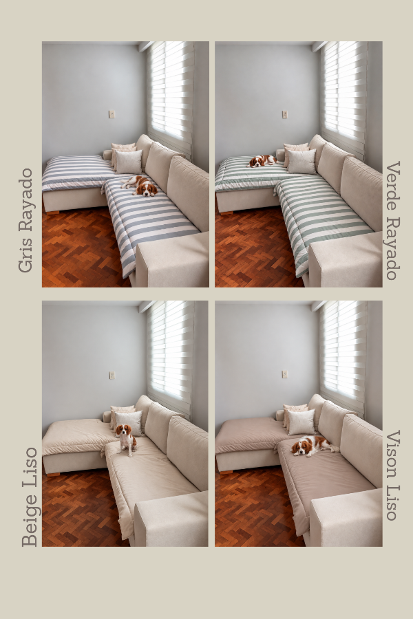 Producto - COMBO IMPERMEABLE - Converti tu cama en sofa (ENVIO GRATIS) 1 PLAZA - 5