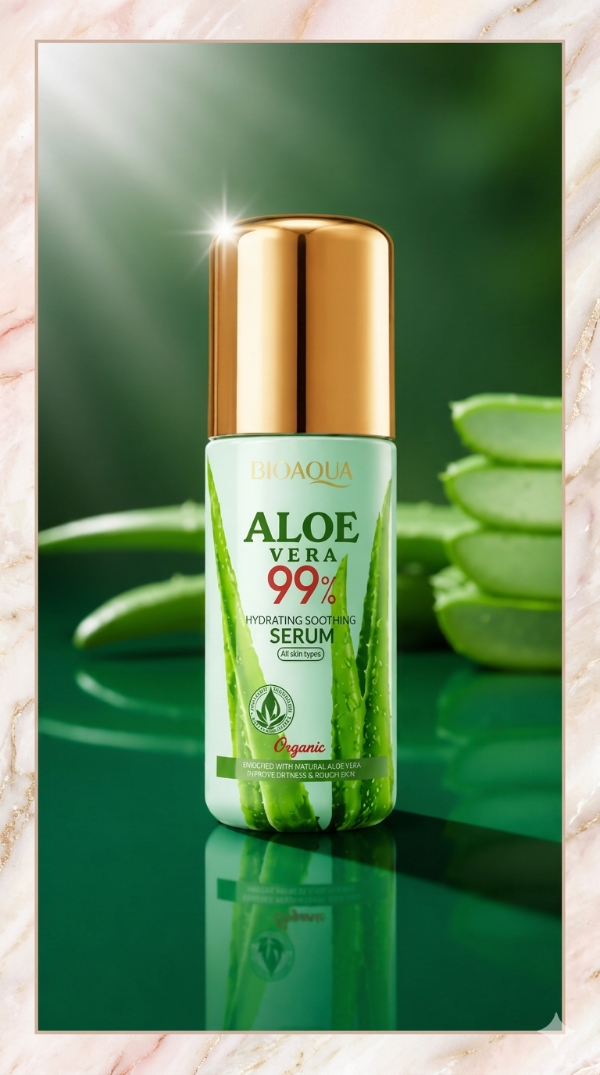 Producto - SERUM ORGANICO REPARADOR ALOE VERA 40 ML - BIOAQUA