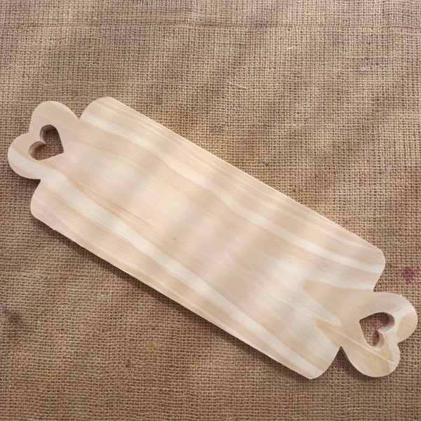 Producto - Tabla doble corazón