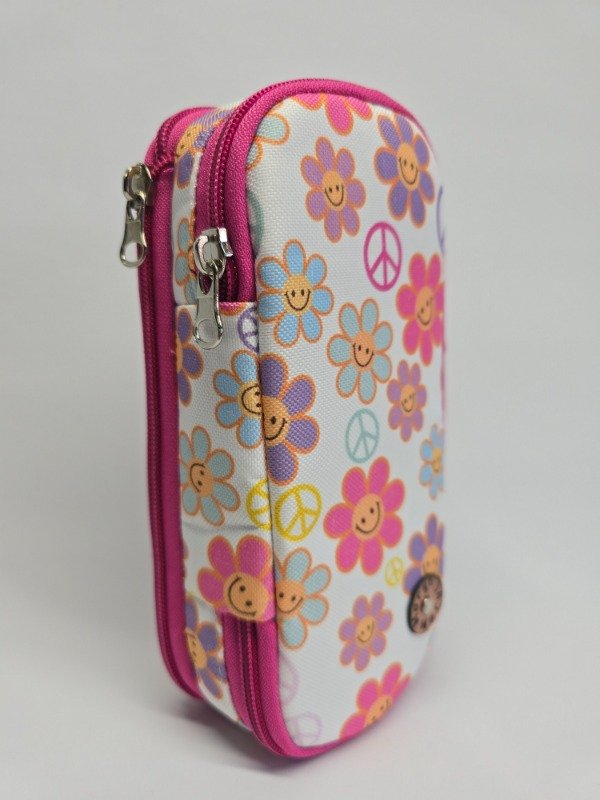 Producto - Cartuchera Bellota Flores de la Paz