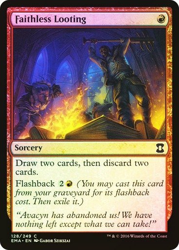 Producto - Faithless Looting (Foil)