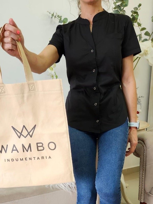 Producto - SIENA SPANDEX LIVIANO (Broche Negra Lisa)