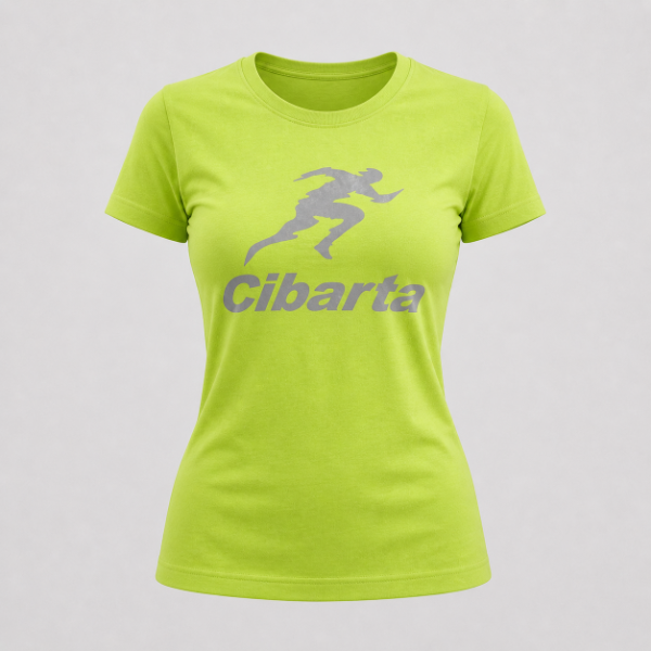 Producto - Remera Mujer Deportiva Cibarta VELOCISTA Verde algodón