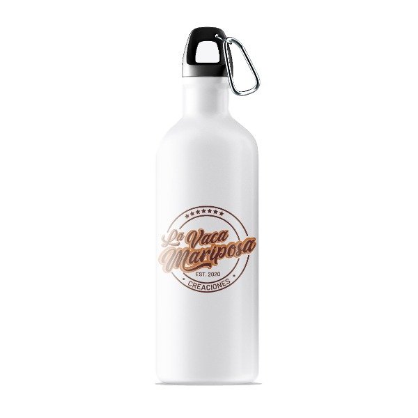 Producto - 6 Botellas Hoppy de aluminio blanco