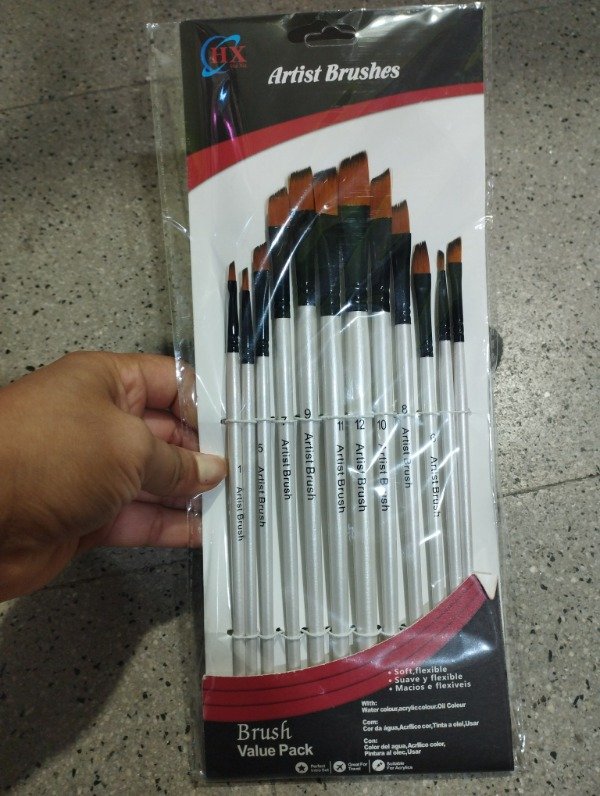 Producto - Pinceles Artist Blanco x12uni