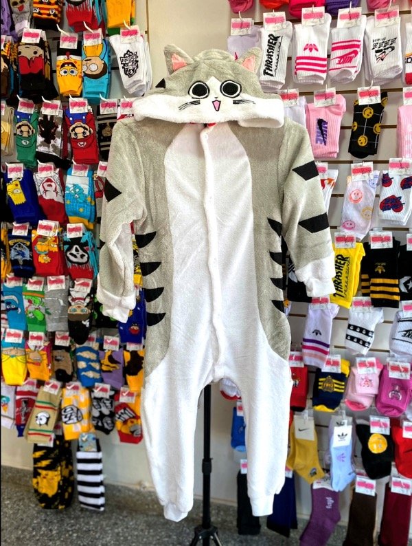 Producto - Pijama enterizo gatito - Talle 8