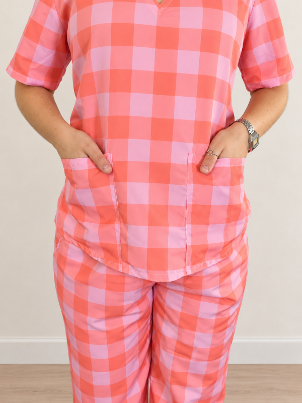 Producto - Ambo Médico Estampado Picnic - 6