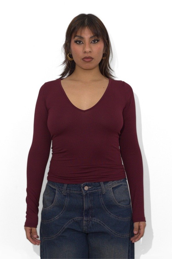 Producto - Manga Larga Outland Bordó