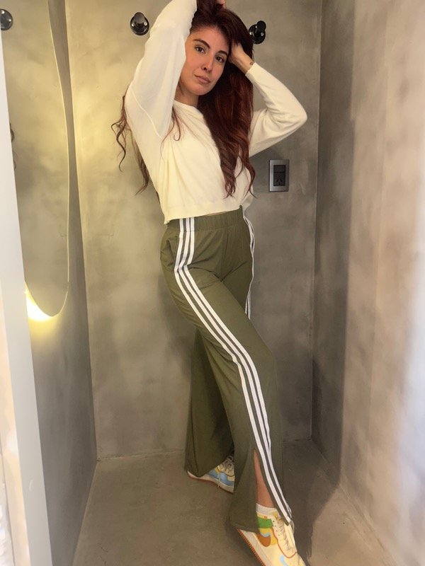 Producto - Pant tendencia verde militar