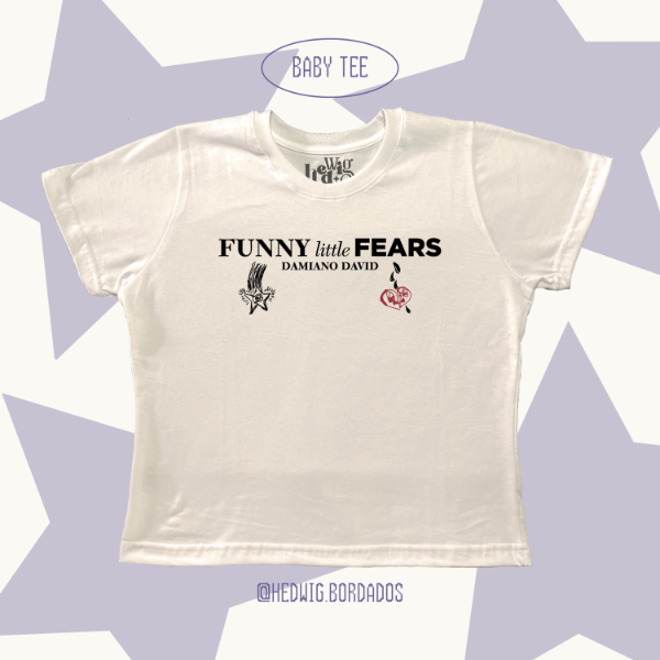 Producto - Baby Tee "Funny Little Fears DAMIANO DAVID"