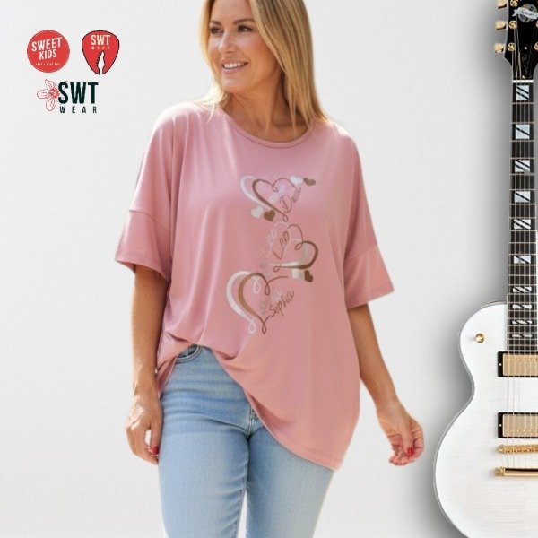 Producto - Remerón Love You Viscosa hasta Talle 7 Manga Corta