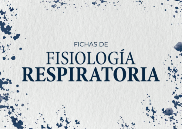 Producto - Fichas de Fisiología Respiratoria