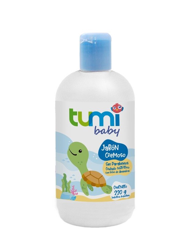 Producto - TUMI BABY Jabón Liquido Cremoso Sin Parabenos 220g (CAJA x12)