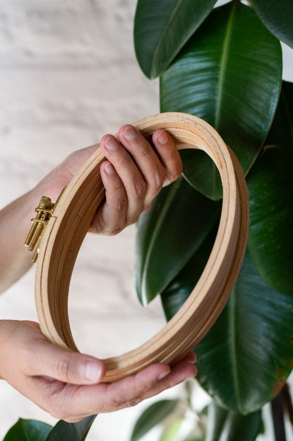 Producto - Bastidor Ovalado de Mandera Grande (20x12)