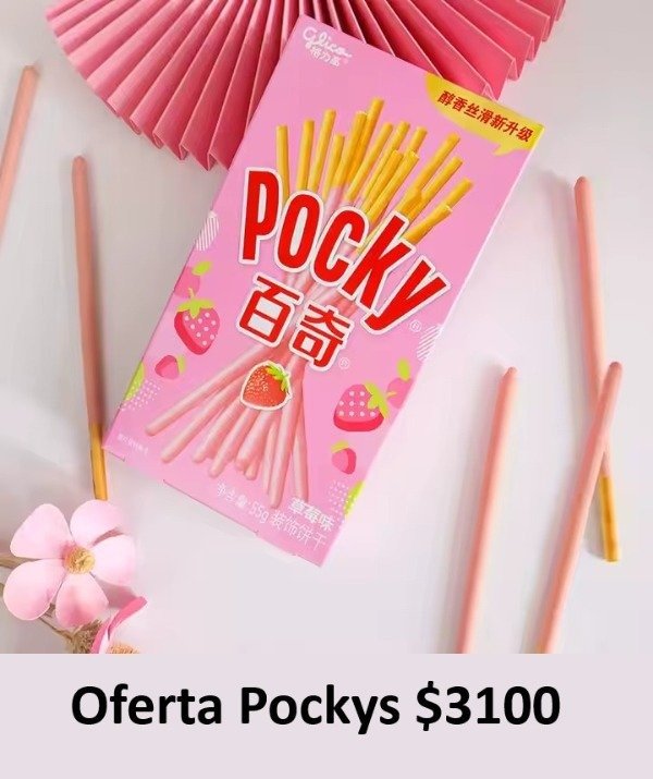 Producto - OFERTA Pockys  SABOR Frutilla