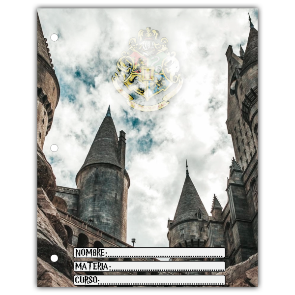 Producto - Carátula Separadores N3 Harry Potter Diseño 10