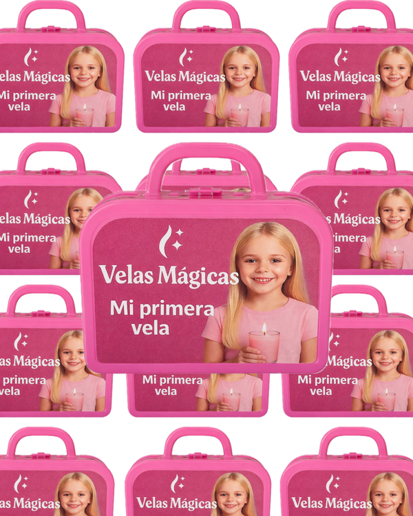 Producto - Pack x10 Valijitas Mágicas - Mi primera vela!