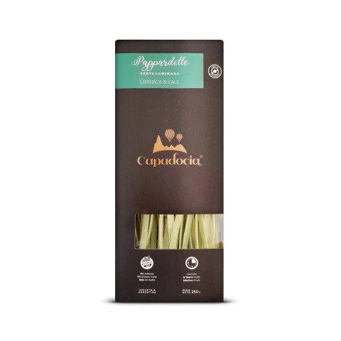 Producto - Fideos Pappardelle Espinaca y Kale sin T.A.C.C