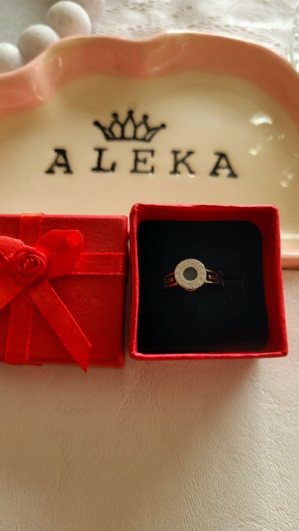 Producto - Anillo Bulgari calado de acero quirúrgico - 1