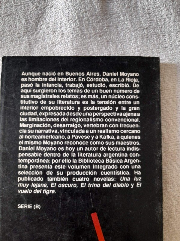Producto - La Espera Y Otros Cuentos - Daniel Moyano - Biblioteca Argentina Ceal #8 - 4