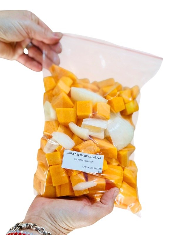 Producto - Sopa crema de Calabaza 1kg