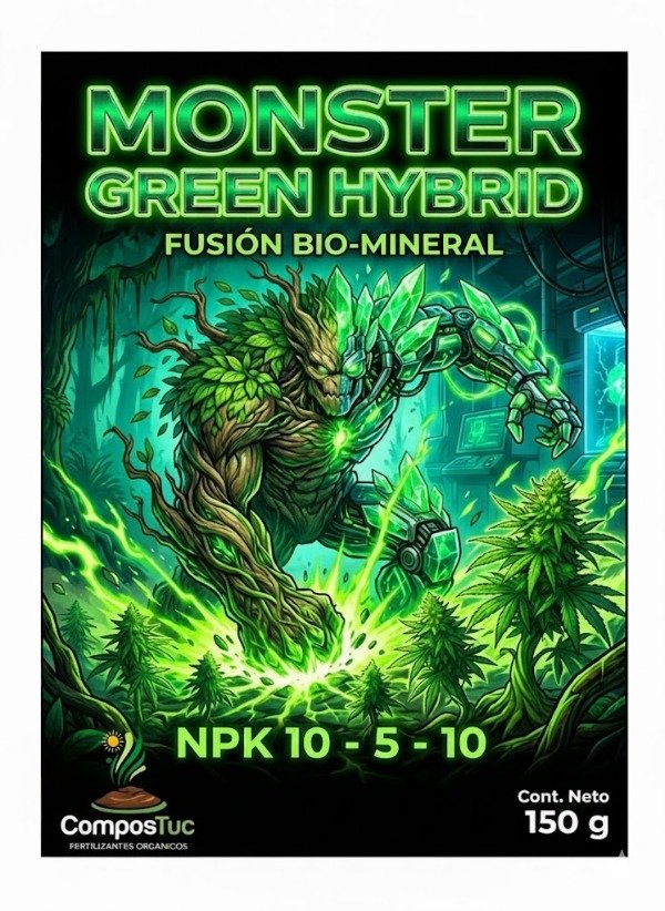 Producto - Monster Green Hybrid  x 150 g