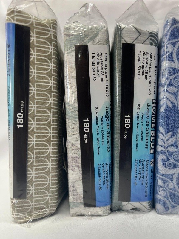 Producto - Sábanas Home Blue 2 plazas y media