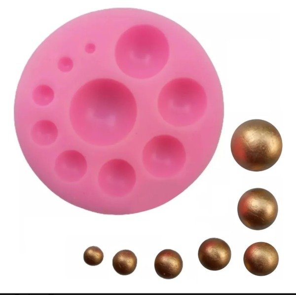 Producto - Molde semi esfera varias