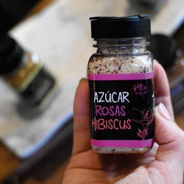 Producto - TOQUE DULCE Azúcar,  Rosas e Hibiscus