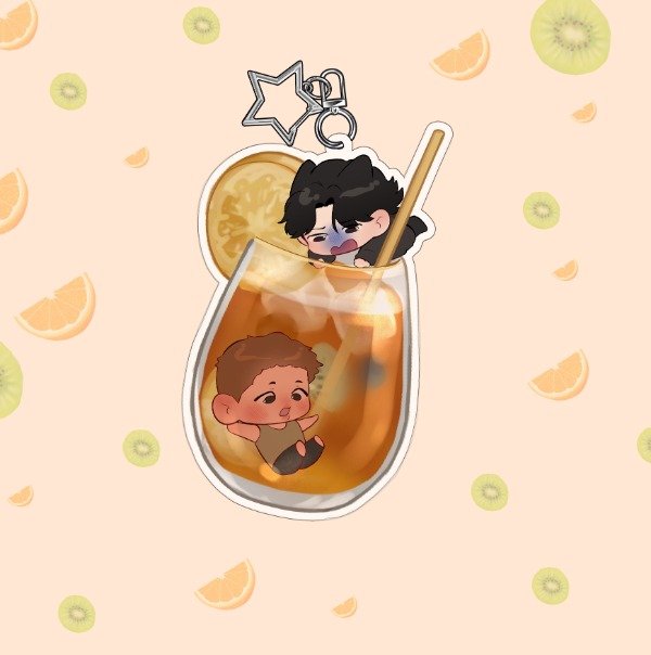 Producto - Llavero Namgi "Iced Tea and Lemon" - 0