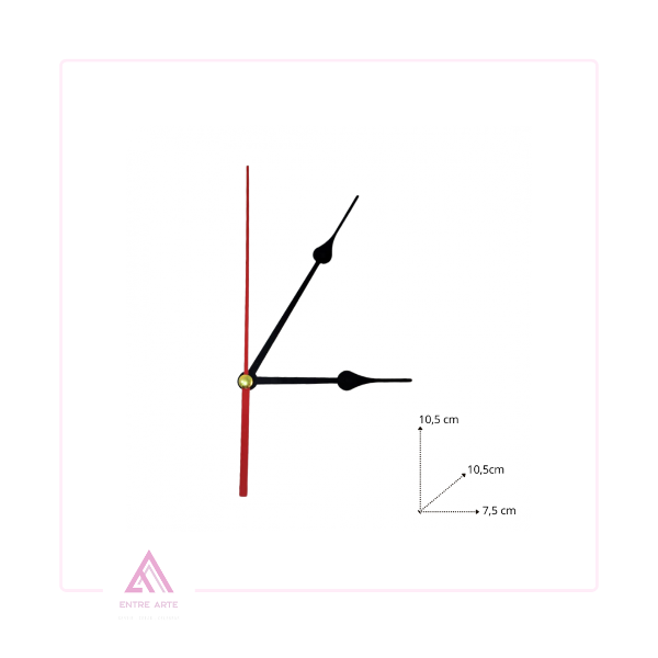 Producto - AGUJAS DE RELOJ LARGAS X 6 JUEGOS
