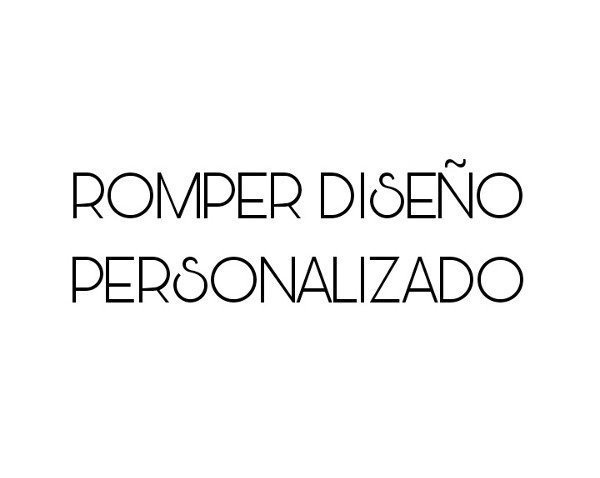 Producto - Diseño a personalizar