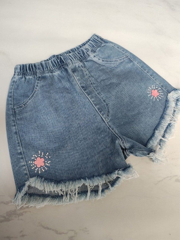 Producto - Short denim Flower
