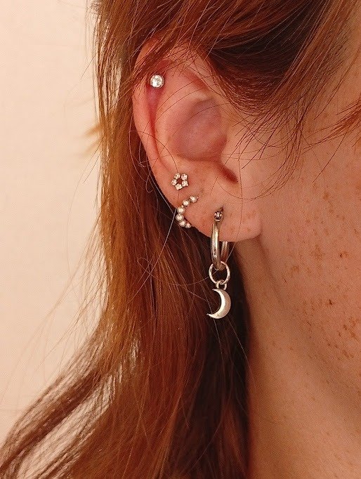 Producto - Argollas MOON - Acero quirúrgico