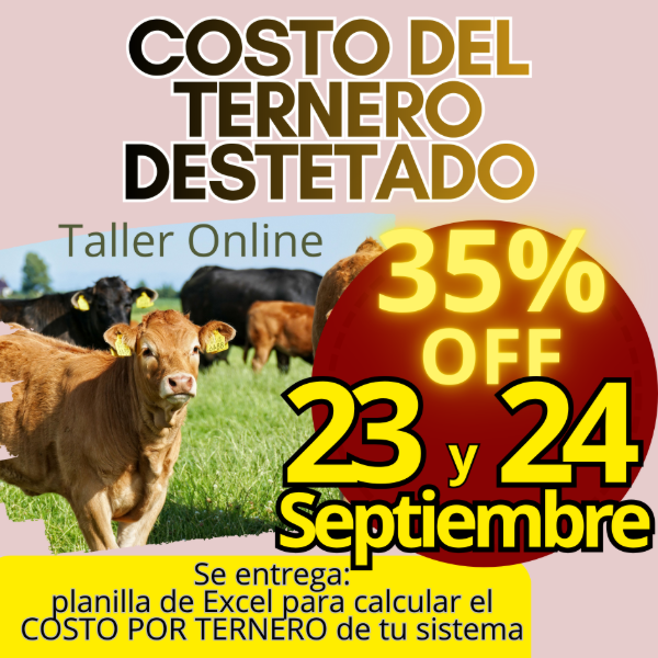 Producto - Taller Online: Cálculo del Costo del Ternero - 0