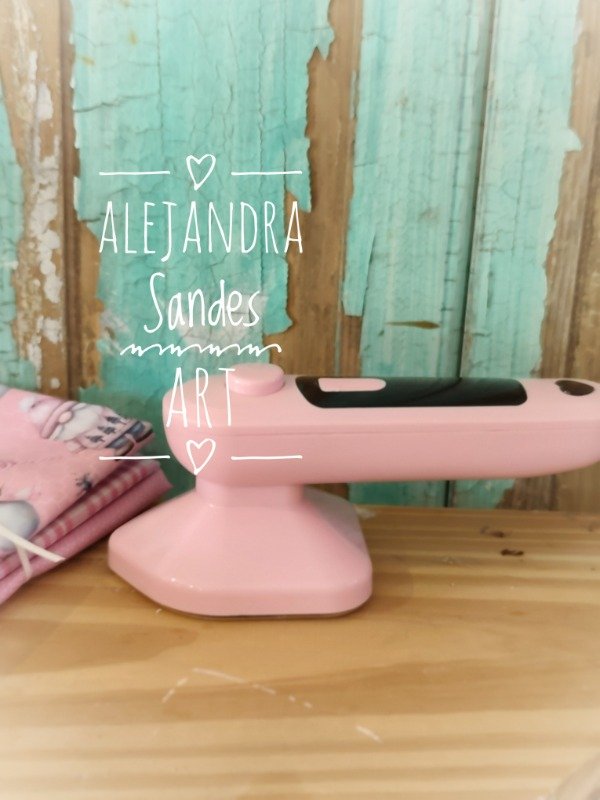 Producto - Planchita mini color rosa