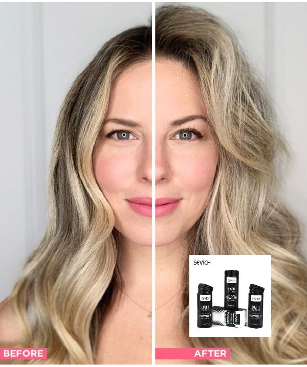 Producto - Polvo modelador y Voluminizador de cabello, quita el exceso de oleosidad