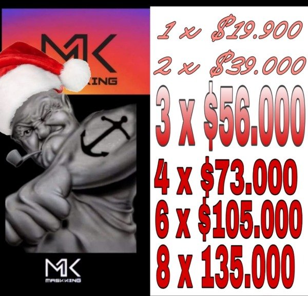 Producto - MASKKING MINT PEACH GRAPE 30ML 20 MG