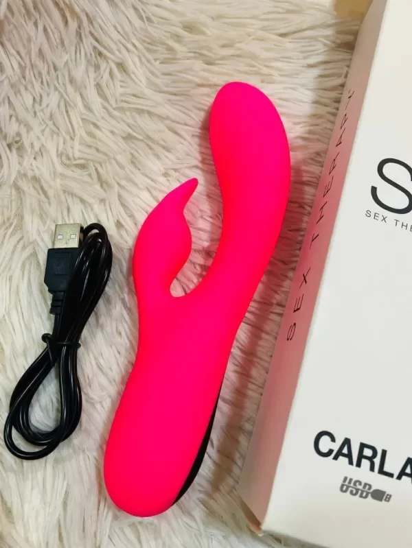 Producto - BUT VIBRADOR DOBLE ESTIMULACIÓN RECARGABLE CARLA - 0