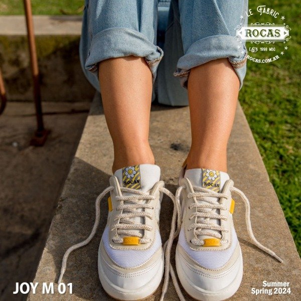 Producto - Zapatilla Rocas JoyGirl blanca