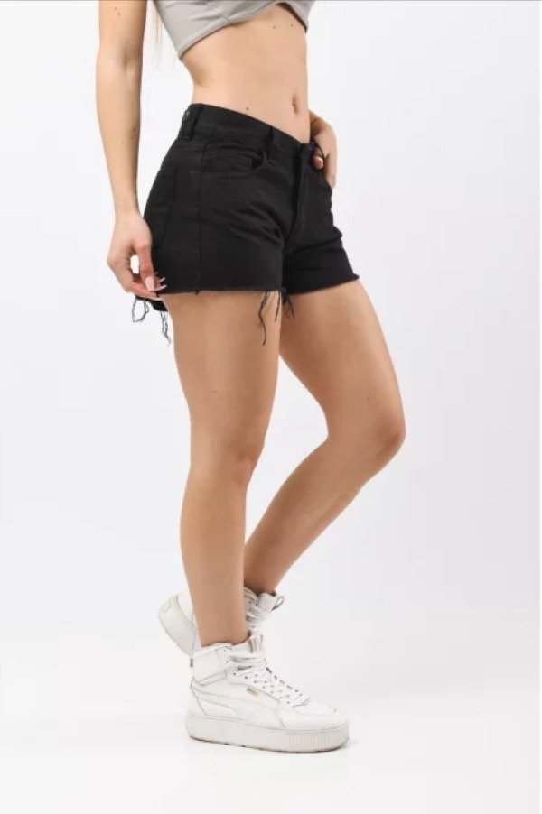 Producto - SHORT JEAN // NEGRO
