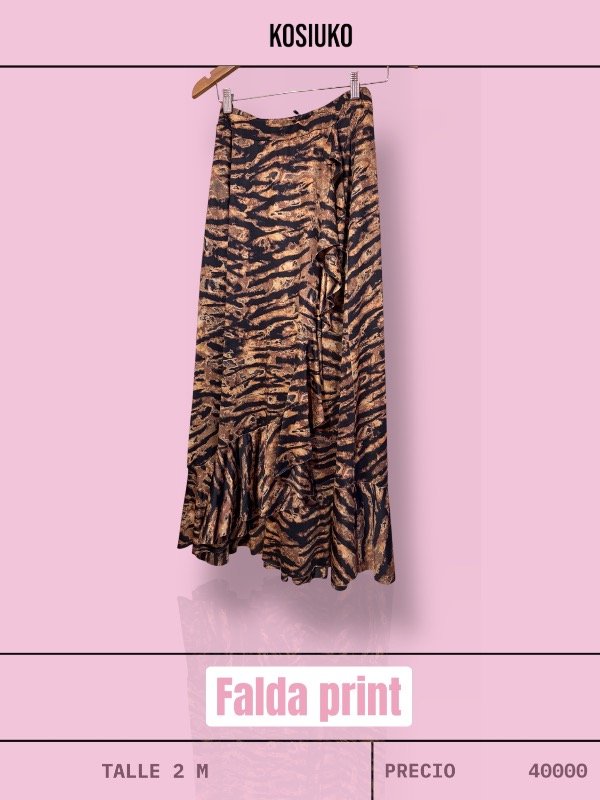Producto - Falda Print Kosiuko talle 2