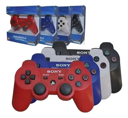 Producto - Joystick PS3 Inalámbrico Sony Dualshock 3 ROJO