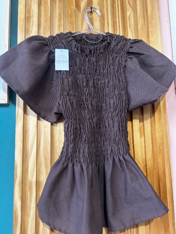 Producto - Blusa fruncida CHOCO - 1