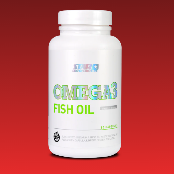 Producto - Omega 3 60 Cápsulas STAR NUTRITION