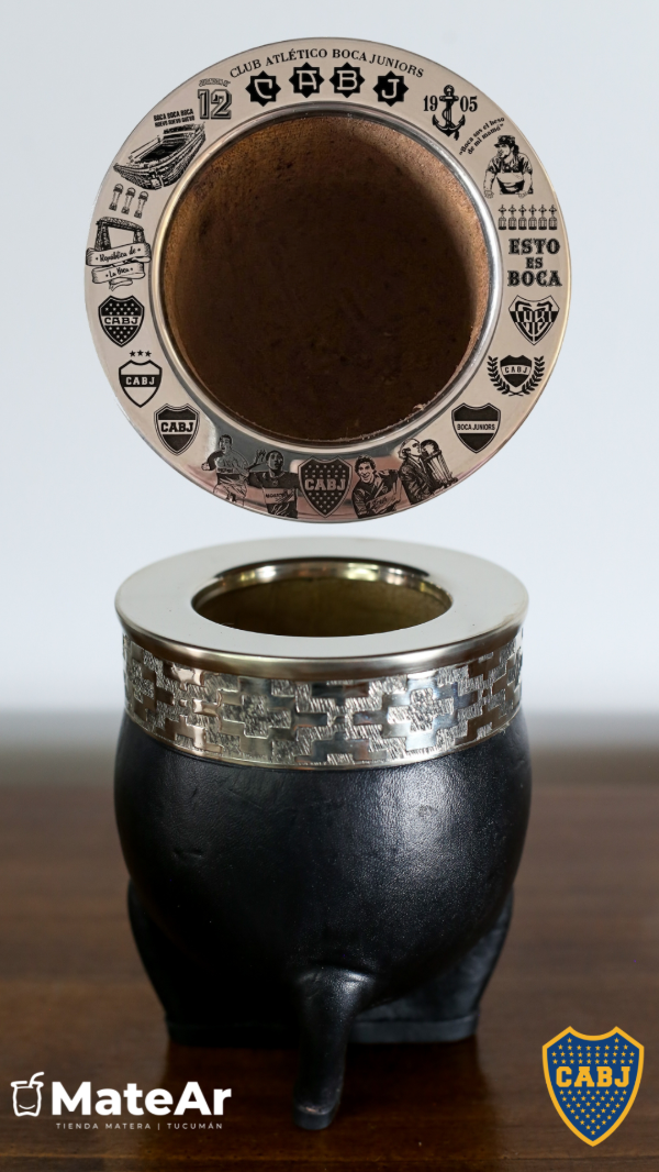 Producto - MATE BOCA JUNIORS -IMPERIAL PREMIUM-