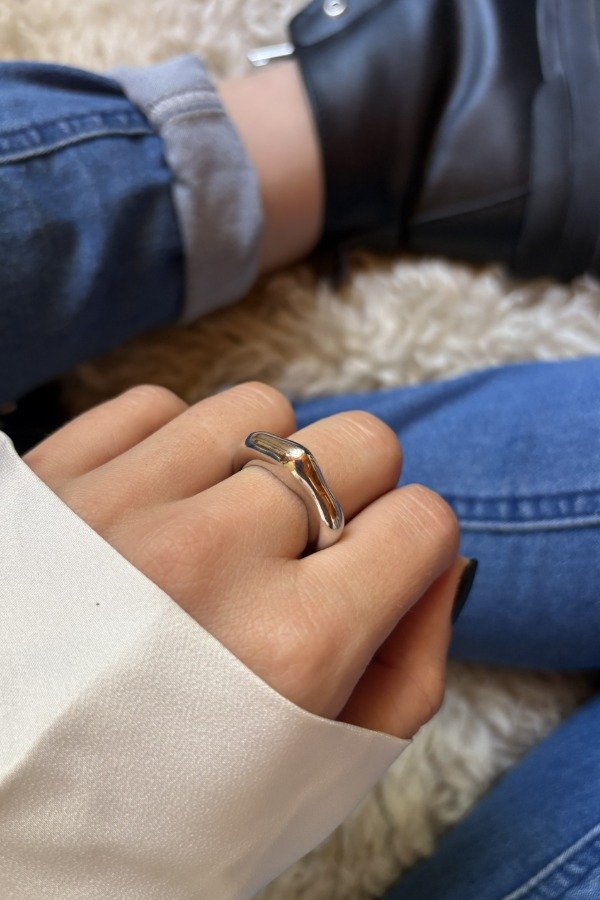 Producto - Anillo Ondulado Chunky