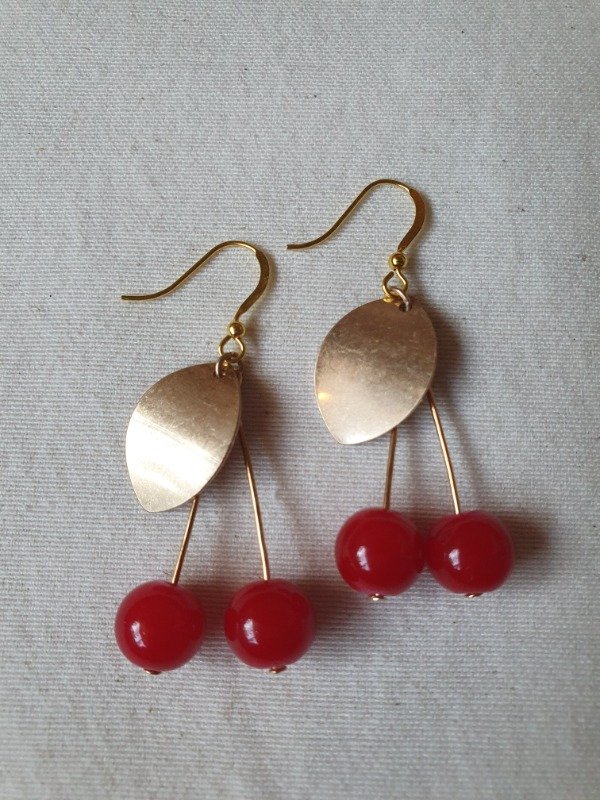 Producto - LUCERO Aros Colgantes Sweet Cherries