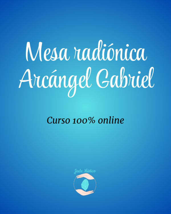 Producto - Curso Grabado - Mesa Radiónica del Arcángel Gabriel